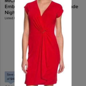 NWT red Michael Kohrs dress